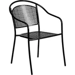 Flash Furniture CO-3-BK-GG Chair, Armchair, Stacking, Outdoor