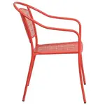 Flash Furniture CO-3-RED-GG Chair, Armchair, Stacking, Outdoor