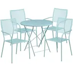 Flash Furniture CO-30RDF-02CHR4-SKY-GG Chair & Table Set, Outdoor