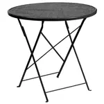 Flash Furniture CO-4-BK-GG Folding Table, Outdoor