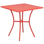 Flash Furniture CO-5-RED-GG Table, Outdoor