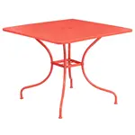 Flash Furniture CO-6-RED-GG Table, Outdoor