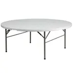 Flash Furniture DAD-183RZ-GG Folding Table, Round