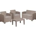 Flash Furniture DAD-SF-112T-CRC-GG Sofa Seating, Outdoor