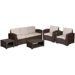 Flash Furniture DAD-SF-113RS-CBN-GG Sofa Seating, Outdoor