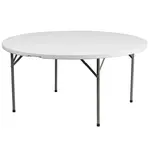 Flash Furniture DAD-YCZ-1-GW-GG Folding Table, Round