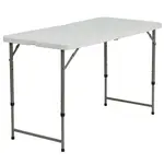 Flash Furniture DAD-YCZ-122Z-2-GG Folding Table, Rectangle