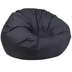 Flash Furniture DG-BEAN-LARGE-SOLID-GY-GG Chair, Bean Bag