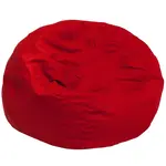 Flash Furniture DG-BEAN-LARGE-SOLID-RED-GG Chair, Bean Bag
