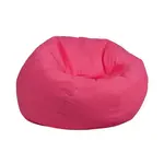 Flash Furniture DG-BEAN-SMALL-SOLID-HTPK-GG Chair, Bean Bag