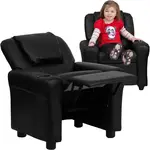 Flash Furniture DG-ULT-KID-BK-GG Sofa Seating, Recliner