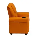 Flash Furniture DG-ULT-KID-ORANGE-GG Sofa Seating, Recliner