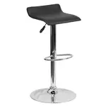 Flash Furniture DS-801-CONT-BK-GG Bar Stool, Swivel, Indoor