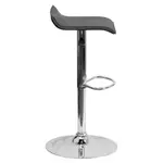 Flash Furniture DS-801-CONT-BK-GG Bar Stool, Swivel, Indoor