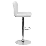 Flash Furniture DS-810-MOD-WH-GG Bar Stool, Swivel, Indoor