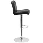 Flash Furniture DS-8101B-BK-GG Bar Stool, Swivel, Indoor