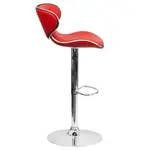 Flash Furniture DS-815-RED-GG Bar Stool, Swivel, Indoor