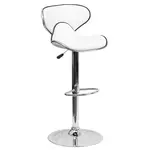 Flash Furniture DS-815-WH-GG Bar Stool, Swivel, Indoor