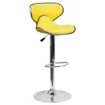 Flash Furniture DS-815-YEL-GG Bar Stool, Swivel, Indoor