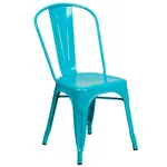 Flash Furniture ET-3534-CB-GG Chair, Side, Stacking, Outdoor