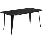 Flash Furniture ET-CT005-BK-GG Table, Indoor, Dining Height