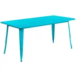 Flash Furniture ET-CT005-CB-GG Table, Indoor, Dining Height