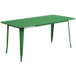 Flash Furniture ET-CT005-GN-GG Table, Indoor, Dining Height