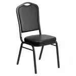 Flash Furniture FD-C01-GOLDVEIN-BK-VY-GG Chair, Side, Stacking, Indoor