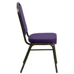 Flash Furniture FD-C01-PUR-GV-GG Chair, Side, Stacking, Indoor