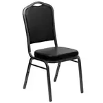 Flash Furniture FD-C01-SILVERVEIN-BK-VY-GG Chair, Side, Stacking, Indoor