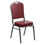 Flash Furniture FD-C01-SILVERVEIN-BURG-VY-GG Chair, Side, Stacking, Indoor