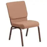 Flash Furniture FD-CH02185-CV-BN-GG Chair, Side, Stacking, Indoor