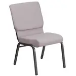 Flash Furniture FD-CH02185-SV-GYDOT-GG Chair, Side, Stacking, Indoor