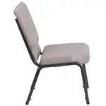 Flash Furniture FD-CH02185-SV-GYDOT-GG Chair, Side, Stacking, Indoor