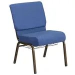 Flash Furniture FD-CH0221-4-GV-BLUE-BAS-GG Chair, Side, Stacking, Indoor