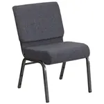 Flash Furniture FD-CH0221-4-SV-DKGY-GG Chair, Side, Stacking, Indoor