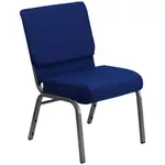 Flash Furniture FD-CH0221-4-SV-NB24-GG Chair, Side, Stacking, Indoor