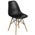 Flash Furniture FH-130-DPP-BK-GG Chair, Side, Indoor