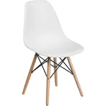 Flash Furniture FH-130-DPP-WH-GG Chair, Side, Indoor