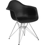 Flash Furniture FH-132-CPP1-BK-GG Chair, Armchair, Indoor