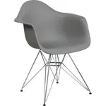 Flash Furniture FH-132-CPP1-GY-GG Chair, Armchair, Indoor