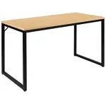 Flash Furniture GC-GF156-12-MAP-BK-GG Office Table