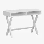 Flash Furniture GC-MBLK61-WH-GG Desk