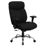 Flash Furniture GO-1235-BK-FAB-A-GG Chair, Swivel