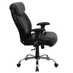 Flash Furniture GO-1235-BK-LEA-A-GG Chair, Swivel