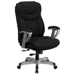 Flash Furniture GO-1534-BK-FAB-GG Chair, Swivel