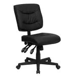 Flash Furniture GO-1574-BK-GG Chair, Swivel