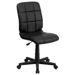 Flash Furniture GO-1691-1-BK-GG Chair, Swivel