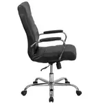 Flash Furniture GO-2286H-BK-GG Chair, Swivel