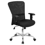 Flash Furniture GO-5307B-GG Chair, Swivel